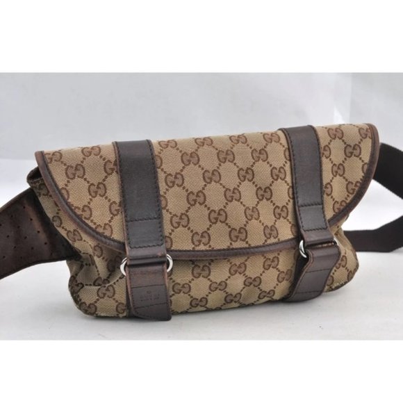 Gucci Handbags - Gucci Logo GG Fanny Pack / Bum Bag / Waist Bag